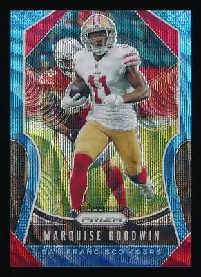 2019 Panini Prizm MARQUISE GOODWIN Blue Wave Prizm /199 *49ers* NRMT-MT+ • $4.49