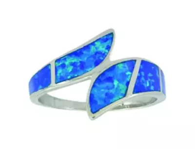Montana Silversmiths RIVER OF LIGHTS DUELING WAVES OPAL RING Turquoise Size 9 • $25