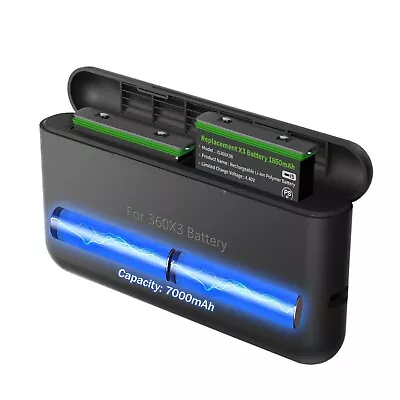 Wireless 360 X3 Battery Charger 7000mAh Battery Charging Case Compatible Wit... • $84.58