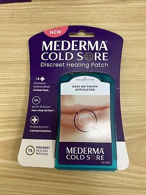 Mederma Cold Sore Discreet Healing Patches 15 Patches. New Exp. 05/2026 • $9.50