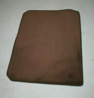 1968-1982 Corvette C3 Dark Brown Rear Cargo Floor Mat Carpet With Brown Binding • $75