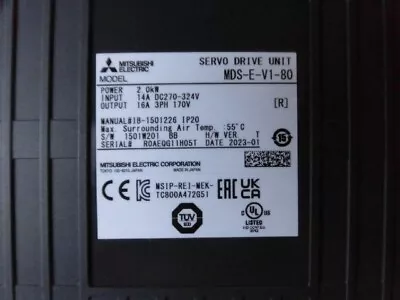 Mitsubishi MDS-E-V1-80 Servo Drive Unit Factory Stored Item • $590