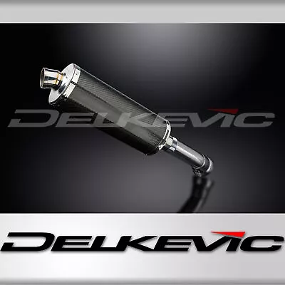 BMW K1300S 2009-2016 Delkevic Slip On 14  Oval Carbon Exhaust Muffler Kit • $299.99