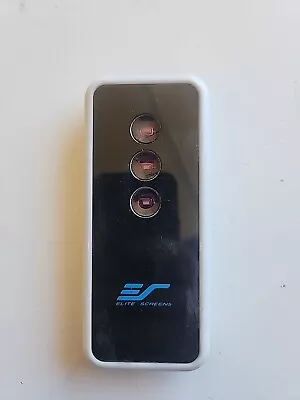 Elite Screens IR 3 Button Remote ZSP-IR-W V3 Used • $19