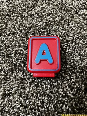Vtech Alphabet Blocks Sit To Stand Train Double Sided Replacement Block A / R • $3.14
