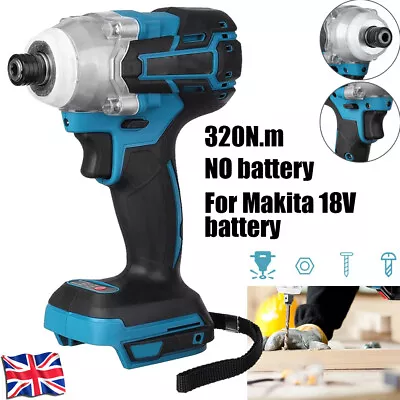 Electric Cordless Brushless Impact Driver For Makita DTD154Z 18V LXT Li-Ion 1/4″ • £35.99