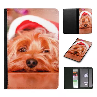 Passport Itinerary Organizer|yorkshire Terrier Dog At Xmas • £9.23