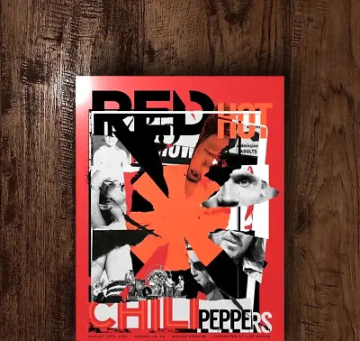 Red Hot Chili Peppers August 12th 2022 Nashville TN LTD AP Gig Concert Poster • $93