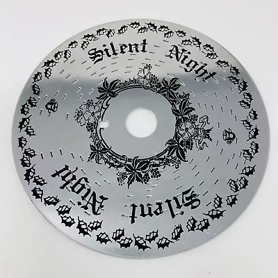 MR CHRISTMAS Metal Music Box Disc TUNE- Silent Night • $12.99