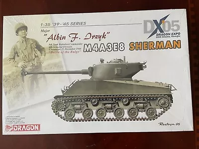 Alvin F Dvzyk M4A3E8 Sherman Model Tank Kit In Sealed Box • $26.90
