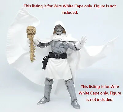 Marvel Legends Dr. Doom Dedicated Wire White Cape • $18