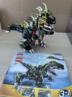 £50 • Buy LEGO Creator 4958 T Rex Dinosaur Retired Complete Incl Small & Large Motor