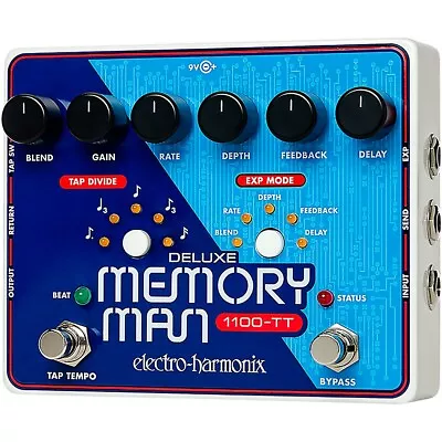 Electro-Harmonix Deluxe Memory Man 1100-TT Guitar Effects Pedal • $444.50