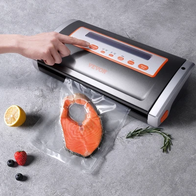 $69.89 • Buy VEVOR Vacuum Sealer Machine Food Preservation Storage Saver 80Kpa W/ Seal Bag