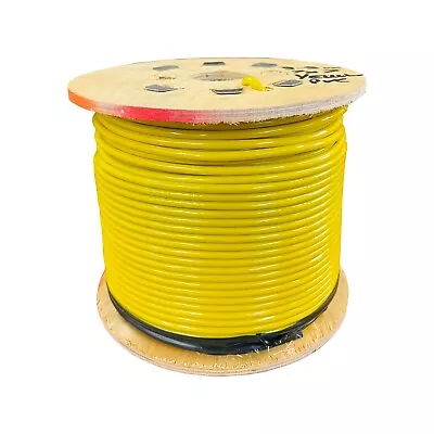 £4.99 • Buy GALVANISED 7 X 7 WIRE ROPE YELLOW PVC COATED 1.5mm 2mm 3mm 5mm 1 Mt - 100 Metres