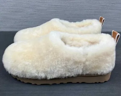 UGG Classic Cozy Bootie Natural Slippers Boots Slip On Womens Size 8 • $99.99