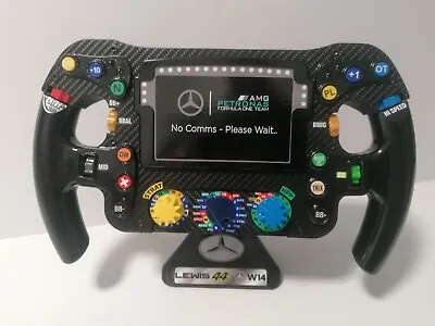 Lewis Hamilton_FULL SIZE Replica W14_2023 Mercedes F1 Steering Wheel • £280