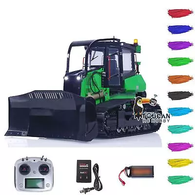 1/14 Hydraulic RC RTR Bulldozer LESU Aoue 850K Metal Dozers Model I6S Radio • $4301.21