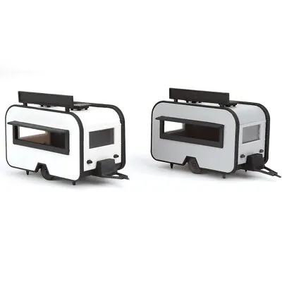 Walthers SceneMaster BBQ And Taco Food Trailers Kit HO Scale • $20.99