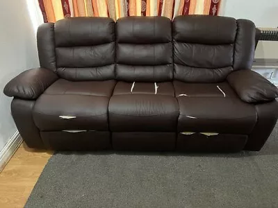£15 • Buy Second Hand Sofa In Brown Colour