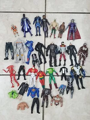 Huge Male Accessories Parts Lot #1 Marvel Legends & Dc Classic Fodder For Custom • $24.99