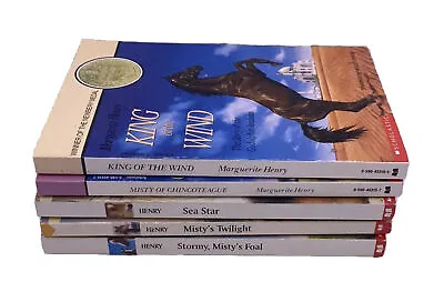 Marguerite Henry Lot Of 5 Misty Of Chincoteague King Of The Wind Sea Star Misty’ • $12.99
