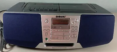 TESTED Vintage Sony Sports CFD-S38 CD Radio Cassette-Corder Boombox W Power Cord • $69.95