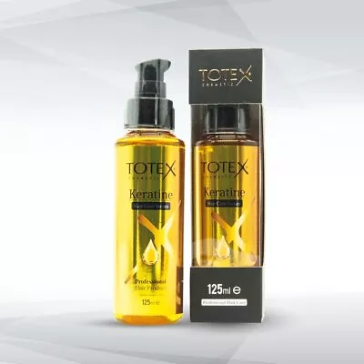 Totex Keratin Oil Hair Serum Care Dry Damage Treatment For All Hair Face 125 Ml • £11.99