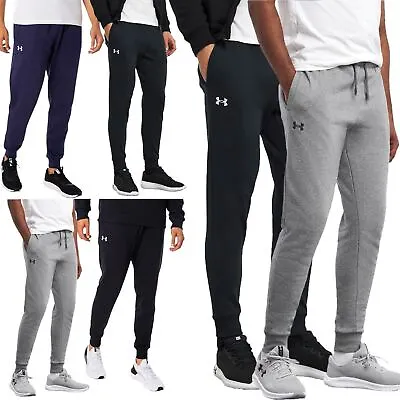 Under Armour Mens Athletic Fleece Joggers Tracksuit Jogging Bottom Gym Sweatpant • £15.99