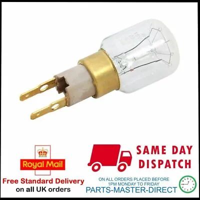 £8.99 • Buy Fits Whirlpool Maytag Fridge Freezer 15 Watt Click Bulb Lamp American Type T25