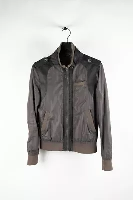 Original Dolce&Gabbana D&G Men Grey Leather Details Jacket Size 48IT(M) H3116 • £189