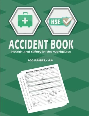 £5.99 • Buy Accident Report Book: A4 - HSE Compliant Accident & Incident Log Book | Health &