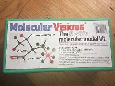 $9 • Buy STEM Molecular Visions The Flexible Molecular Model Kit By Darling Models