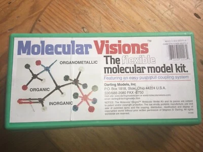 $9 • Buy STEM Molecular Visions The Flexible Molecular Model Kit By Darling Models