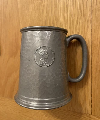 £15 • Buy Rare Edward VIII Coronation English Hand Hammered Pewter Tankard (1937)