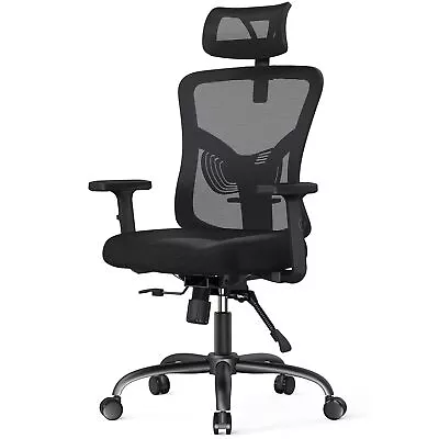 NOBLEWELL Ergonomic Office Chair Desk Chair With 2'' Adjustable Lumbar Suppor... • $157.06