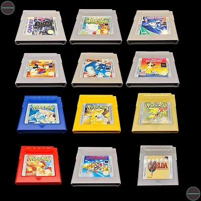 Nintendo Gameboy + Color + Advance Games Module Selection Pokemon Mario Contra PAL • $21.53