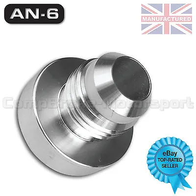 AN -6 (AN6 / 6 JIC ) Male Aluminium Weld On Fitting Round Base • £2.99