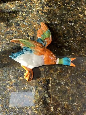 Vintage Beswick Flying Mallard Duck Wall Pocket 596/4 • £30.99