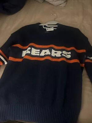 Chicago Bears Sweater - Adult M Vintage Mike Ditka Sweatshirt • $20.80