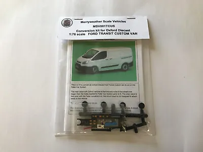 Conversion Kit For OxfordDiecast Ford Custom Van To Run On The Faller Car System • £22.50