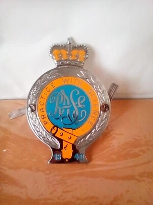 £29.99 • Buy Vintage Royal Agricultural Society Practice With Science Car Grill Badge
