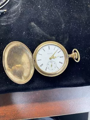 Antique Vintage - ELGIN - 15 Jewel -Gold Filled Pocket Watch UNTESTED • $99.99