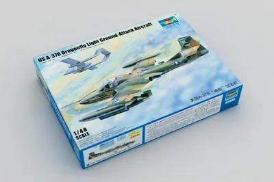 Trumpeter 02889 1/48 US A-37B Dragonfly Light Ground-Attack Aircraft • $27.98