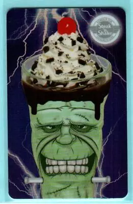 STEAK 'N SHAKE Frankenstein Shake 2017 Gift Card ( $0 ) • $2.50