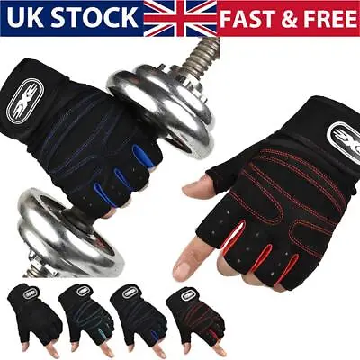 £5.99 • Buy Gym Fitness Gloves Men Women Ladies Weight Lifting Bodybuilding Training Workout