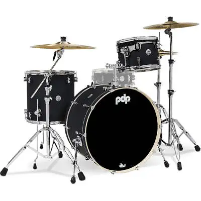 Pacific Drums & Percussion Concept Maple Rock Kit - Satin Black • $614.24