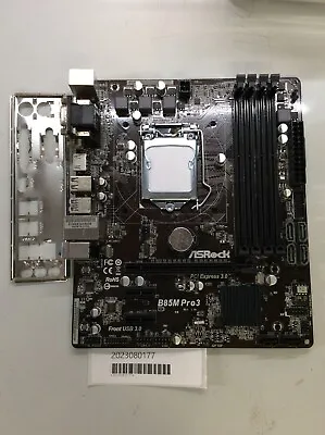 AU Seller ASRock B85M-Pro3 MATX  LGA1150 DDR3  Motherboard HDMI USB3.0 • $61