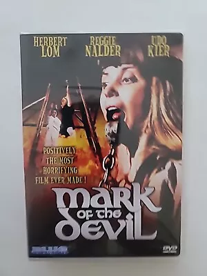 Mark Of The Devil DVD Rare Positively Most Horrifying Film Ever Made Sealed New  • $30.88