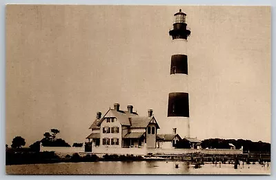 Morris Island Lighthouse Charleston SC C1950 Postcard G23 • $9.50